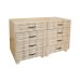 Comoda Dynasty Sonoma cu 8 sertare